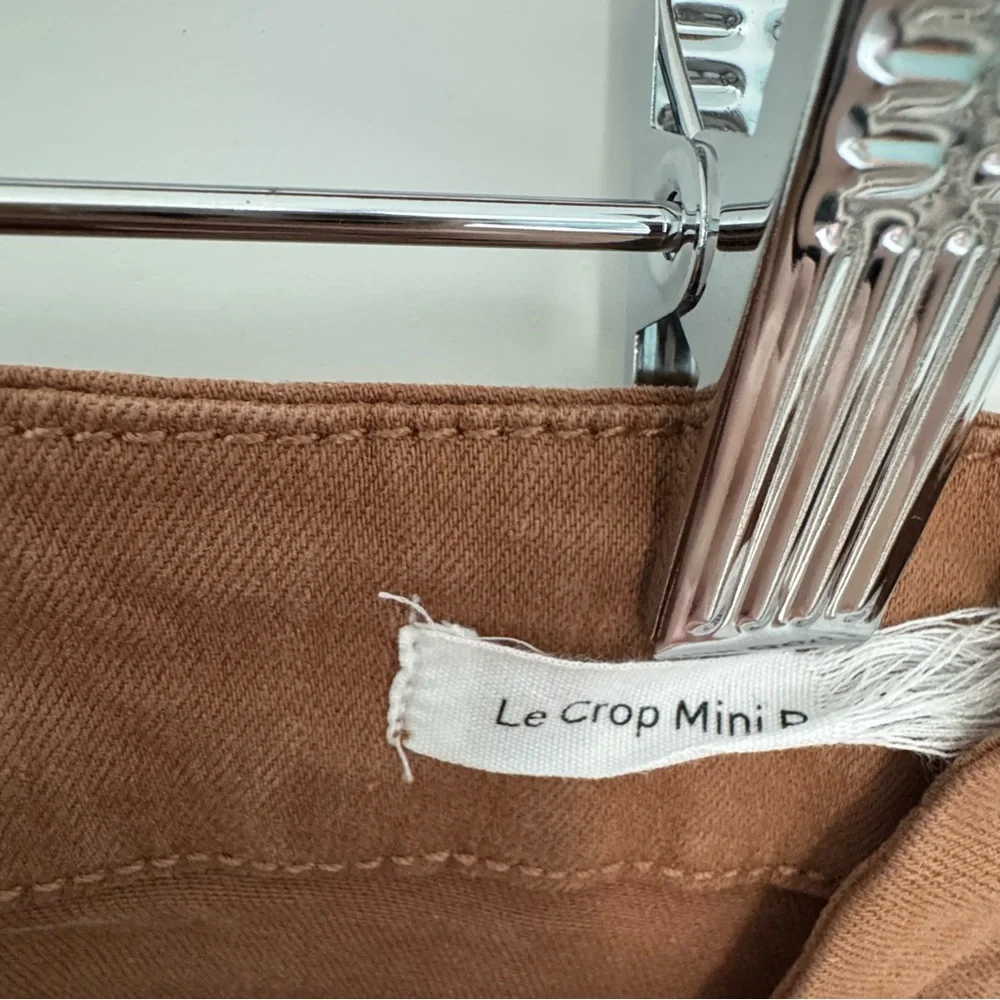 Frame Le Crop Mini Boot in Latte Sz. 24 tan brown - Picture 9 of 9